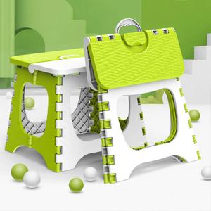 야외 캠핑 가정용 및 어린이 학습을 위한 1개 휴대용 두꺼운 플라스틱 접이식 작은 의자 가볍고 휴대하기 쉬움