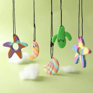 BPA 무료 실리콘 아기 Teether 만화 신생아 감각 씹는 목걸이 펜던트, 자폐증 ADHD 스페셜 케어 Teethers