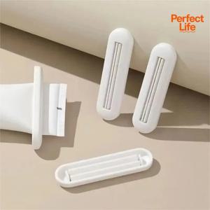 2개입 페이셜 클렌저 핸드 크림 압출기, 가정용 수동 치약 롤링 압출기, 치약 압출기, 치약 클립