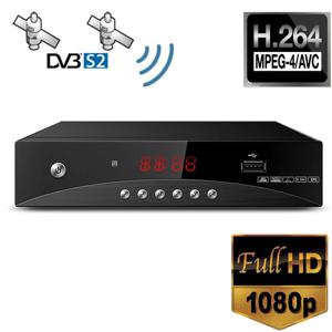 디지털 위성 TV 수신기, FTA DVB-S2 셋톱박스, H.264 MTK7601 동글 DVB S2 튜너 디코더, 접시형 안테나 필요