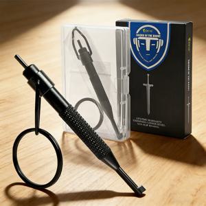 10/4/2개 회전식 수갑 열쇠 고탄소강 알루미늄 합금 키링 포함 표준 경찰 수갑에 적합