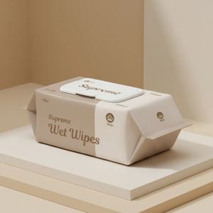 델리아 슈프림 플러스 70평량 프리미엄 아기물티슈 72매 20팩