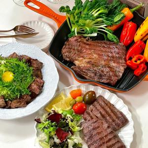 [바라던] 프리미엄 냉장 소고기 구이세트 800g갈비살,부채살,등심,살치(미국산/초이스등급)