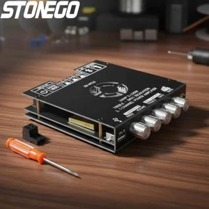 블루투스 디지털 파워 앰프 모듈 2.1 채널 160W+220W TDA7498E 160WX2 하이/로우 톤 서브우퍼