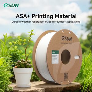 eSUN ASA 필라멘트 1.75mm 3D 프린터 필라멘트 ASA+ 1KG 스풀 DIY 화분 3D 프린팅 재료 ASA+ 3D 필라멘트 (3D 프린터용)