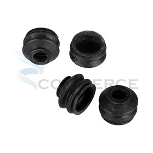 4PC 서스펜션 스티어링 M12 볼 조인트 범용 고무 더스트 커버 ATV 용 트랙로드 엔드 부츠 Go Kart 버기 골프 카 쿼드 바이크