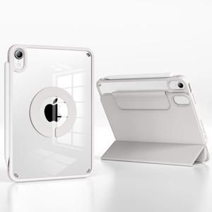 iPad Pro 11 13인치 마그네틱 케이스용 RBP, iPad Air 11 Air4/5 10.9 Mini6 10.2 9th 8th 7th Gen Rotate 360 ° 탈부착 가능한 후면 케이스