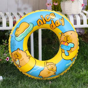 1PC 카피발라 - 강화 PVC, 성인용 비치/수영장 여름용 겨드랑이 튜브