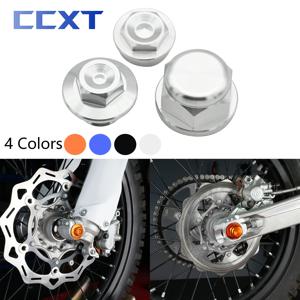 CNC 전륜 잠금 너트 볼트 후면 체인 조절기 액슬 블록 휠 액슬 너트 Cocer For KTM EXC EXCF XC XCF XCW SX SXF 85-530 2022