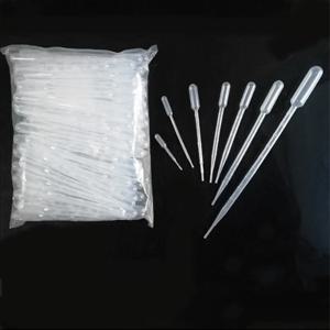 1000Pcs 500Pcs 100Pcs 실험실 0.2ml 0.5ml 1ml 2ml 3ml 5ml 10ml 플라스틱 파스퇴르 피펫 학교 실험을위한 Dropper 전송