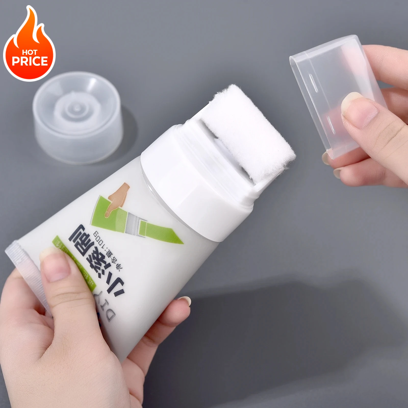 100g 벽 페인트 롤러 브러시 페인팅 화이트 핑크 그레이 인테리어 벽 수리 가정용 벽 낙서 수리 페인트