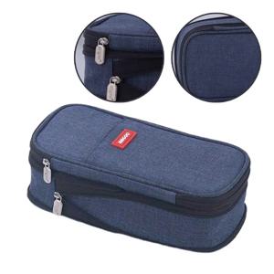 다기능 편지지 연필 케이스 먼지 방지 소재 크리 에이 티브 심플한 디자인 세련된 색상 지퍼 보관 가방