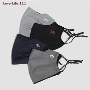 남성용 신형 자외선 차단 마스크 재사용 가능 통기성 UV 페이스 쉴드 단색 세탁 가능 여름용 자전거 마스크