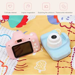 1080P 아이 디지털 카메라, 32gb 카드를 가진 2 인치 스크린 8MP 를 가진 색깔 장난감 아이 재충전 카메라