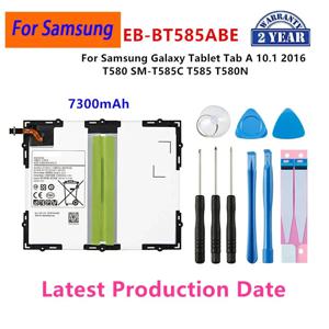 삼성 갤럭시 태블릿 탭 A 10.1 2016 T580 SM-T585C T585 T580N 용 새 태블릿 EB-BT585ABE 7300mAh 배터리