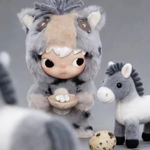 팝 마트 라부부 해브 어 굿 런 시리즈 비닐 플러시 펜던트 트렌디 블라인드 박스 장난감 미스터리 박스 게스 액션 피규어 서프라이즈