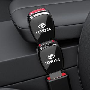 자동차 안전벨트 클립 익스텐더 안전벨트 잠금 버클 액세서리 토요타 랜드 크루저 야리스 코롤라 아벤시스 라브4 아우리스 CHR용