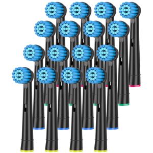 민감한 잇몸 케어 교체 브러시 헤드, 구강 B D12 D100 D36 PRO3000 활력 트라이엄프 전동 칫솔용, 4-16 개