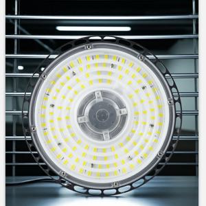 초고휘도 100/150/200W UFO LED 광산 조명 경기장 공장 산업용 공장 차고 작업장 차고 조명 방수