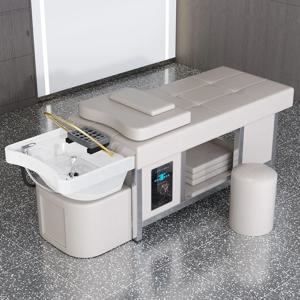 신성 샴푸 베드 미용실 침대 헤드 스파 훈증기 마사지 테이블 레저 및 건강 매장 상업용 가구