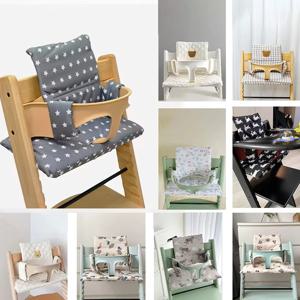 아기 식탁의자 매트 사계절 여행 휴대용 미끄럼 방지 일체형 매트 아기 식사용 롱 체어 액세서리