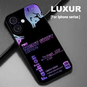 별이 빛나는 하늘 레드 패션 B-Bull 아이폰 17 16 15 14 13 12 X XR XS 8 Plus 미니 프로 맥스 소프트 블랙 충격 방지 케이스