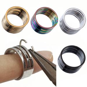 2개 점프 링 오프너 도구, 반지 닫기 도구, 쥬얼리 도구, 점프 링 오프너, DIY 쥬얼리 제작, 쥬얼리 부자재, 17/18/19mm