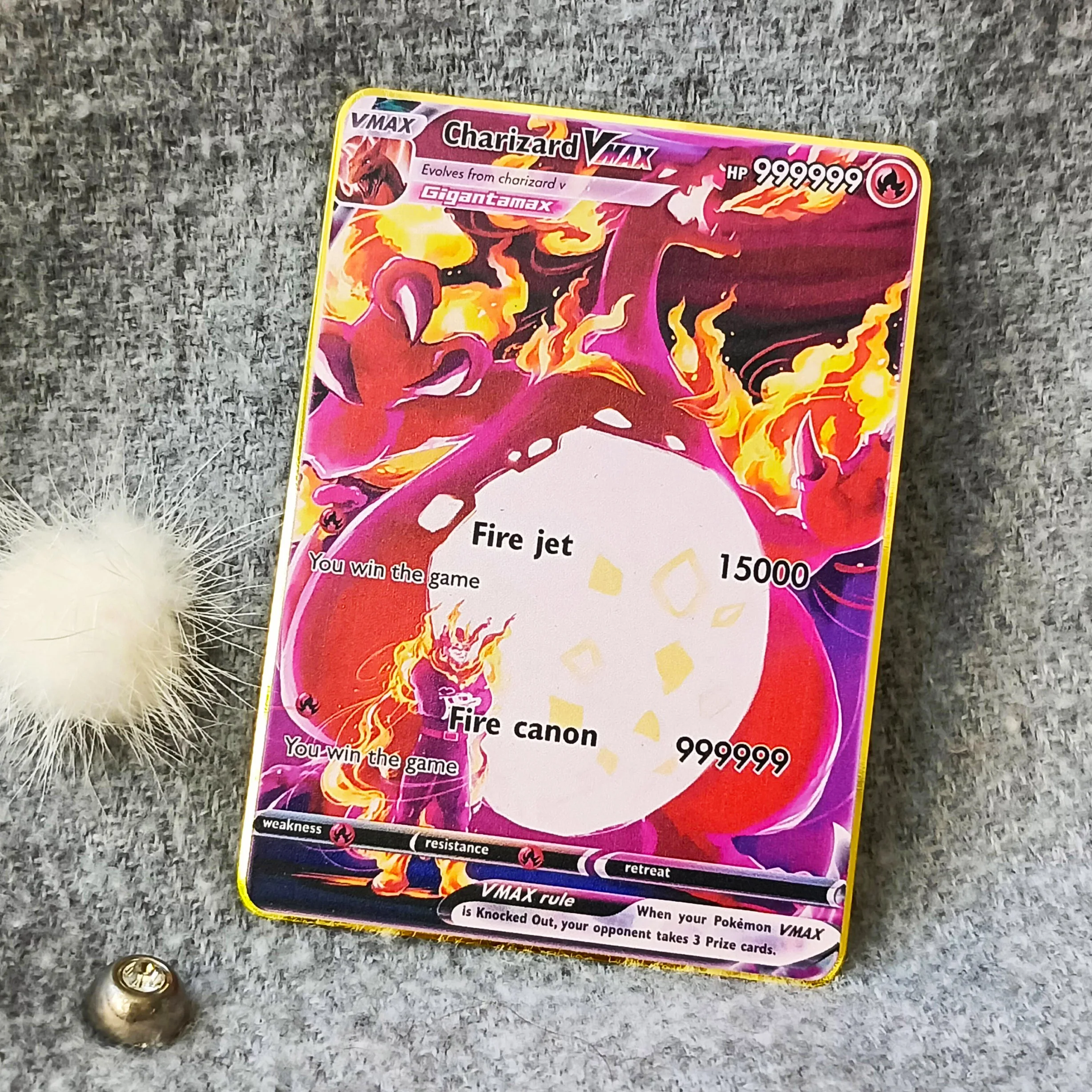 포켓몬 메탈 카드 영어판 10000 포인트 메탈 카드 Vmax Gx 피카츄 리자몽 골드 한정판 게임 컬렉션 카드 에디션 어린이 선물