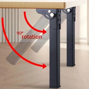 4개 접이식 테이블 다리 조절 가능 90도 °   소파 책상 및 화장대용 앵글 금속 교체 다리에는 장착 나사가 포함되어 있습니다.