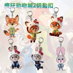 주토피아 2 아크릴 키체인 주디 귀여운 닉 커플 백팩 펜던트 선물