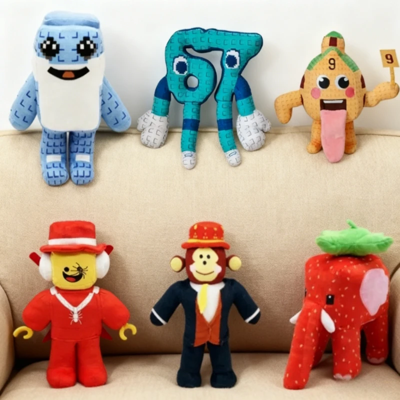 스틸 어 브레인롯 게임 플러시 인형 장난감 만화 귀여운 소프트 츄 펠루체 방 장식 플러시 인형 장난감 어린이 선물용
