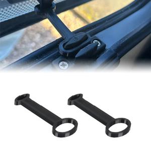 모터홈 창문 환기용 2개입 카라반 창문 환기 제한 장치, 폴리플라스틱 창문용 환기 고정 장치, 카라반 액세서리