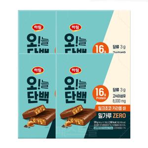 하림 오늘단백 밀크초코 카라멜바(48g X 12개입) 576g 4개