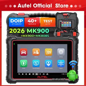 Autel MaxiCOM MK900 진단 도구 CAN FD DoIP 8 인치 양방향 OBD2 스캐너 자동 진단 MX808S 업그레이드
