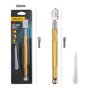 델리 내구성 높은 품질의 새로운 유리 커터 소형 강철 블레이드 미끄럼 방지 핸들 절단 도구 다이아몬드 커터 헤드 나이프