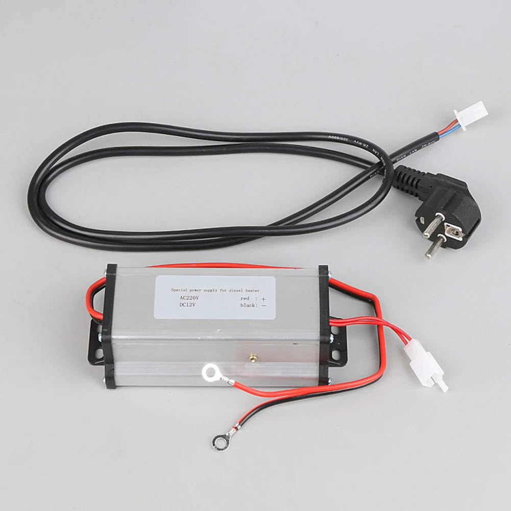 디젤 에어 히터용 220V/230V에서 12V로 변환하는 전원 어댑터, 5KW 8KW 호환, 카라반 RV 차고 사용에 적합
