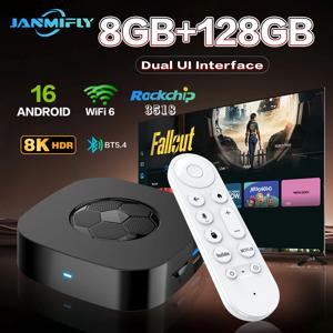 2026년 신제품 T1 울트라 TV 박스 듀얼 UI 인터페이스 8K 울트라 HD 안드로이드 16 8GB 128GB WIFI 6 어시스턴트 스마트 스트리밍 미디어 플레이어