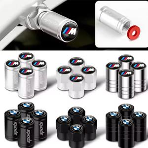 4개 자동차 스타일링 휠 타이어 밸브 캡 커버 액세서리 BMW M 스포츠 E36 E39 E46 E60 E90 E90 F10 F30 G20 G21 G30 G11 F15 X5 용