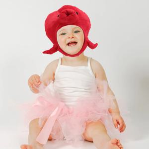 빨간 문어 모자 재미있는 만화 모자 코스프레 바보 같은 성인 겨울 사진 소품 조정 가능한 크기 부드럽고 편안한 착용