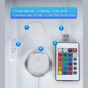 Bambu 연구실용 LED 램프 키트, 001 하드웨어 Bamblab 조명 키트, LED 조명 부품 모델, 3D 인쇄 부품