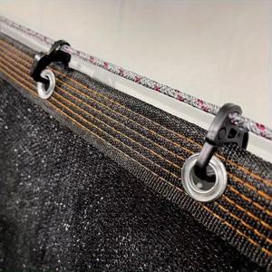 30개 그늘 천 클립 - 그늘망, 정원, 온실 및 실외 사용을 위한 견고한 후크 - 조절 가능 및 휴대 가능 ​