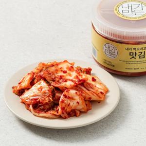 내가 먹으려고 만든 맛김치500g 1개, 통에 담은 실속형 포장김치 여행 캠핑용