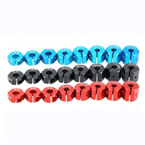 알루미늄 5/6/7/8/9/10/11/12mm 어댑터 RC 자동 트랙 트럭 용 핀 나사가있는 육각 12mm 드라이브 허브 HSP HPI Tamiya Traxxas Slash