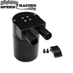 범용 자동차 엔진 저수지 오일 캐치 캔 탱크 알루미늄 합금 BMW N54 335 용 고광택 맞춤