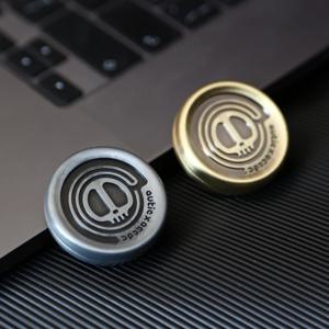 악마 우유 모자 금속 EDC Fidget 장난감 자기 햅틱 동전 EDC 성인 자폐증 감각 장난감 핸드 스피너 성인 선물