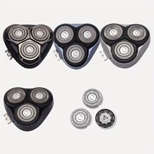 전기 면도기용 교체 블레이드 3개, 모든 분리형 칼 메쉬 모델에 적용 가능