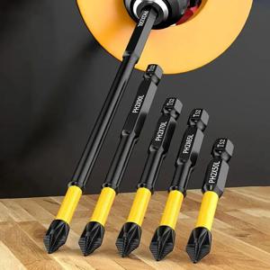 미끄럼 방지 십자 드라이버 자석 비트 고경도 PH2 드라이버 비트 스크류 드라이버 임팩트 드릴 비트 수공구