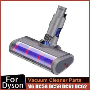 다이슨 V6 용 바닥 브러시 헤드 DC45 DC58 DC61 DC62 DC74 진공 청소기 소프트 스위퍼 롤러 헤드 바닥 브러시 교체