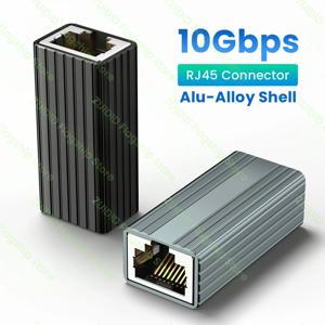 1/2/5/10Pcs Cat8 Cat7 Cat6 이더넷 케이블 어댑터 용 암-암 기가비트 네트워크 익스텐더 확장에 10Gbps RJ45 커넥터