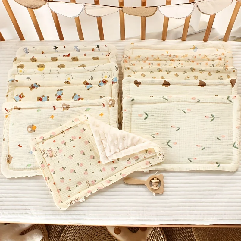 신생아 땀 흡수 통기성 면 아기 범용 베개를 위한 낮잠